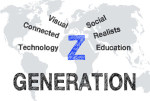 Generation Z - Marketing and targeting concept